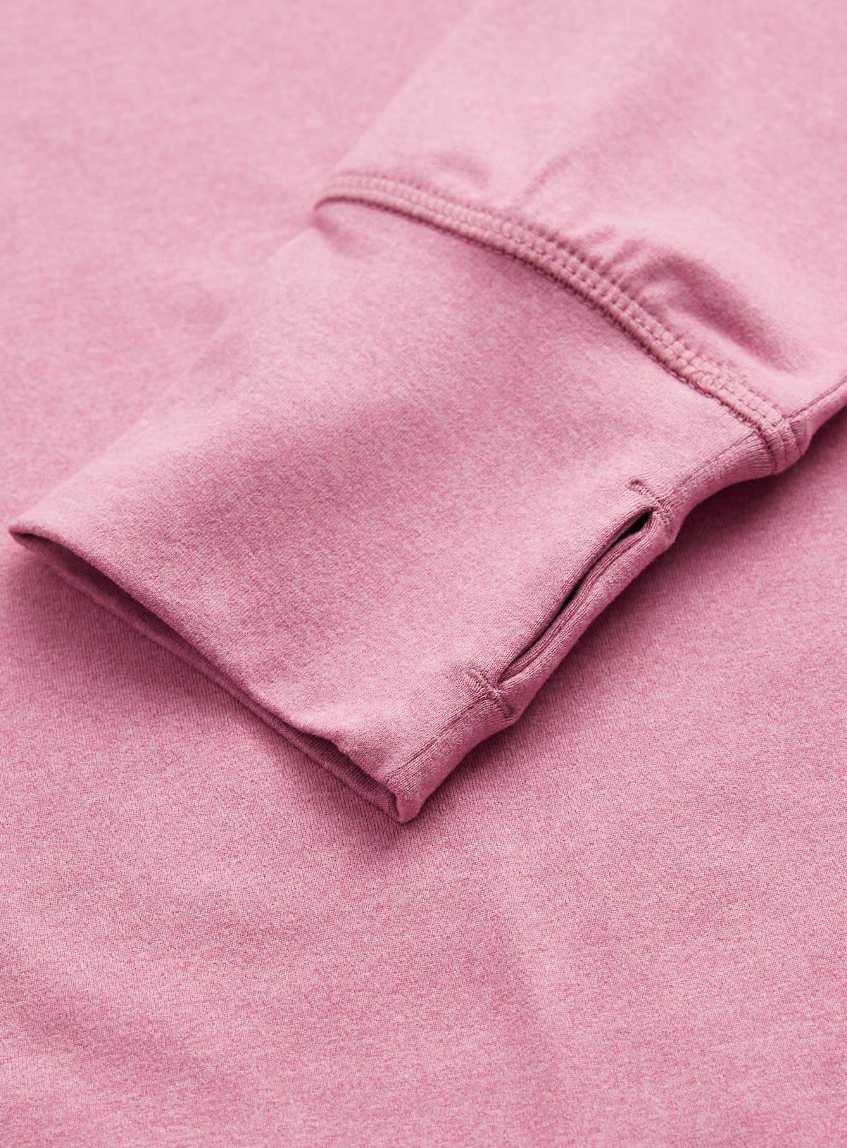 REAKTIV Light Pink Long Sleeve Soft Touch Marl Top L - Image 3